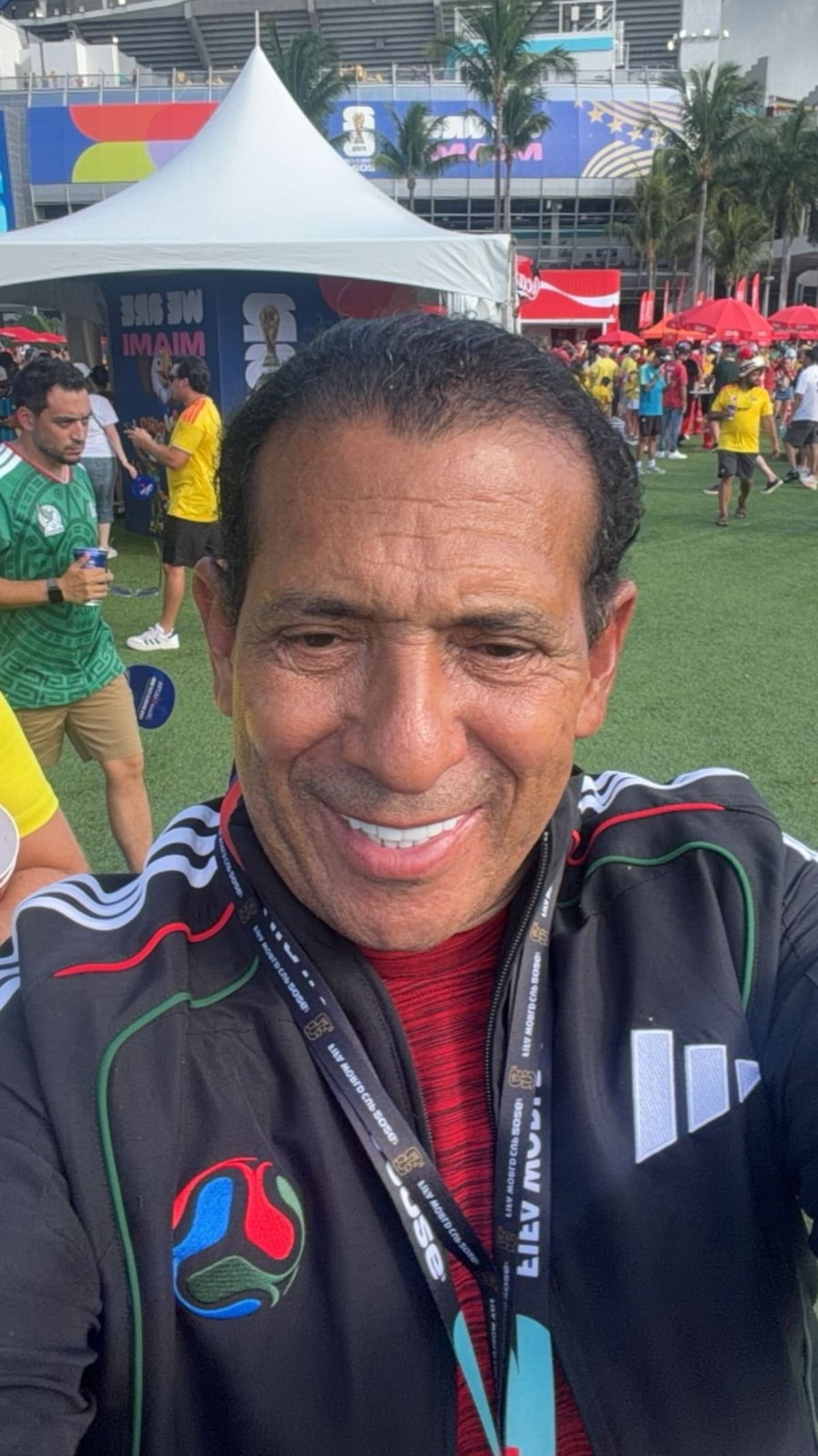 Hugo Luis Urruchurtu sigue a la Selección Colombia luego de un grave accidente. //Foto: Cortesía.