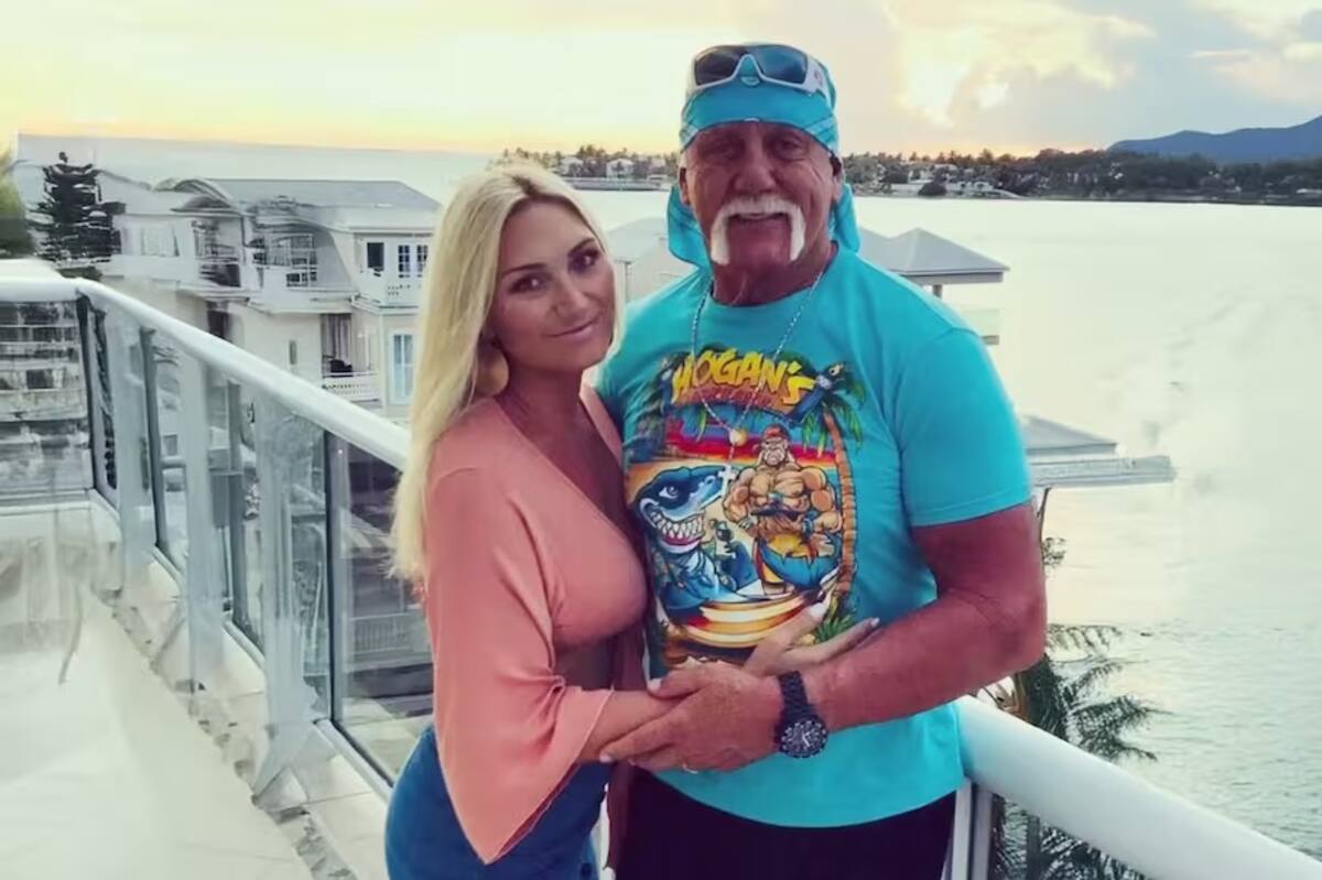 Hulk Hogan y su hija Brooke Hogan. //Foto: IG @mizzhogan.