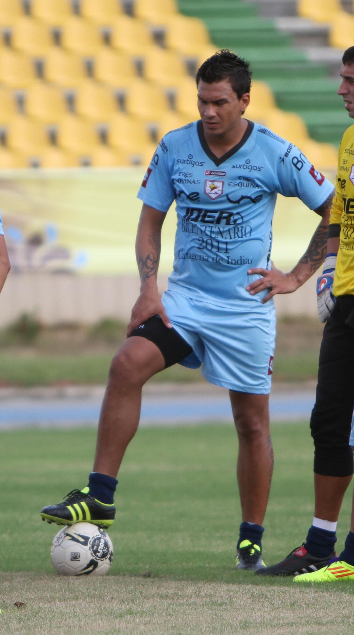 Humberto Mendoza, exdefensa central de Real Cartagena. //Archivo El Universal