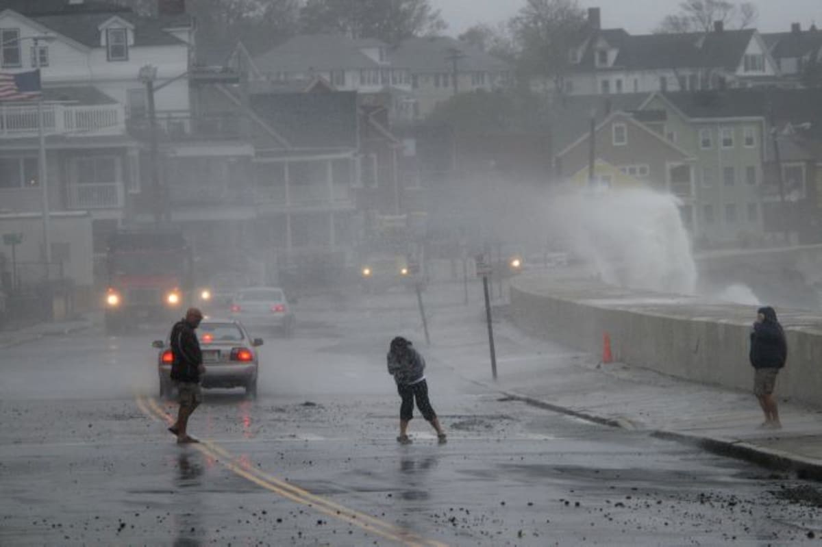 Nueva York se apresta a recibir al huracán Sandy. AFP
