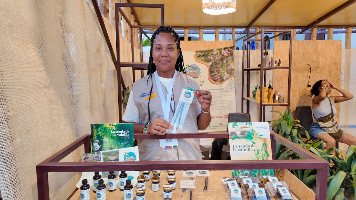 Productos hechos a base de vainilla, producidos en Chocó, pueden encontrarse en esta muestra.