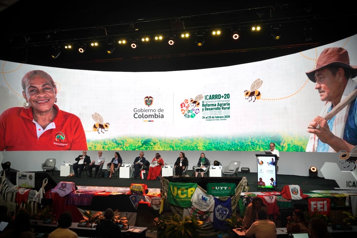 Desde Cartagena, la ICARRD+20 impulsa un llamado por el acceso equitativo a la tierra