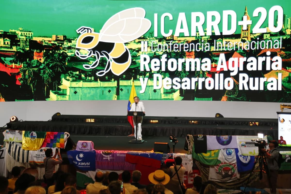 Acto de inauguración de la ICARRD+20 en Cartagena // Luis Herrán.