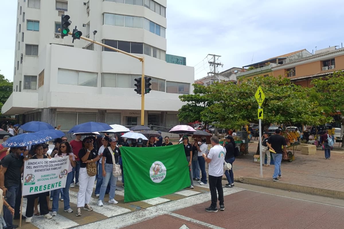 ICBF Bolívar suspende servicios por paro nacional de trabajadores