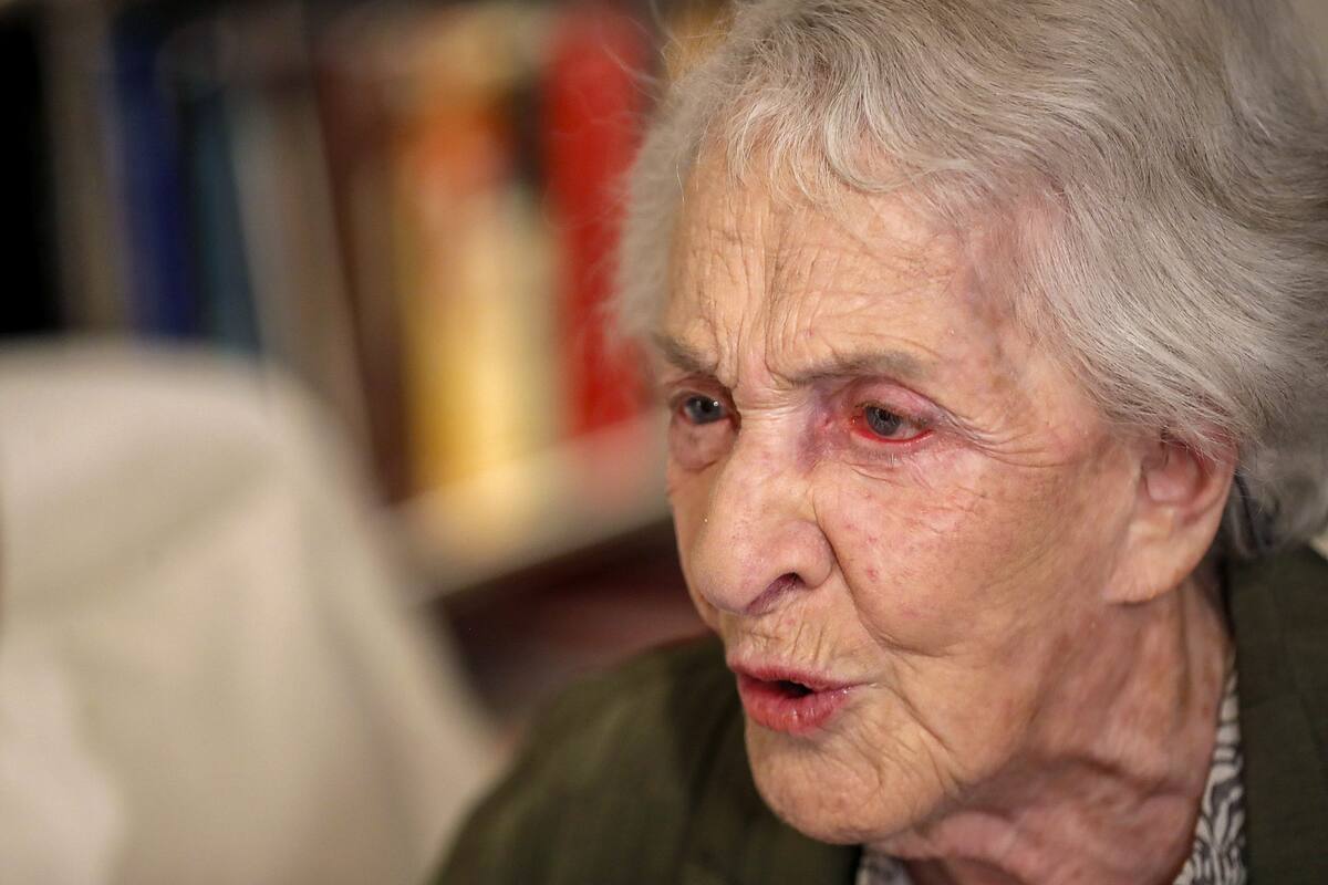 Ida Vitale fue Premio Cervantes en 2018. //EFE