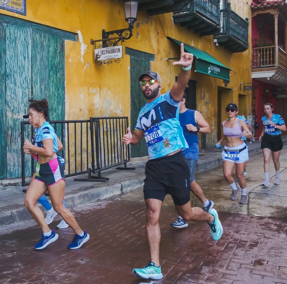 El Reto Movistar también tuvo running en 2025. //CORTESÍA