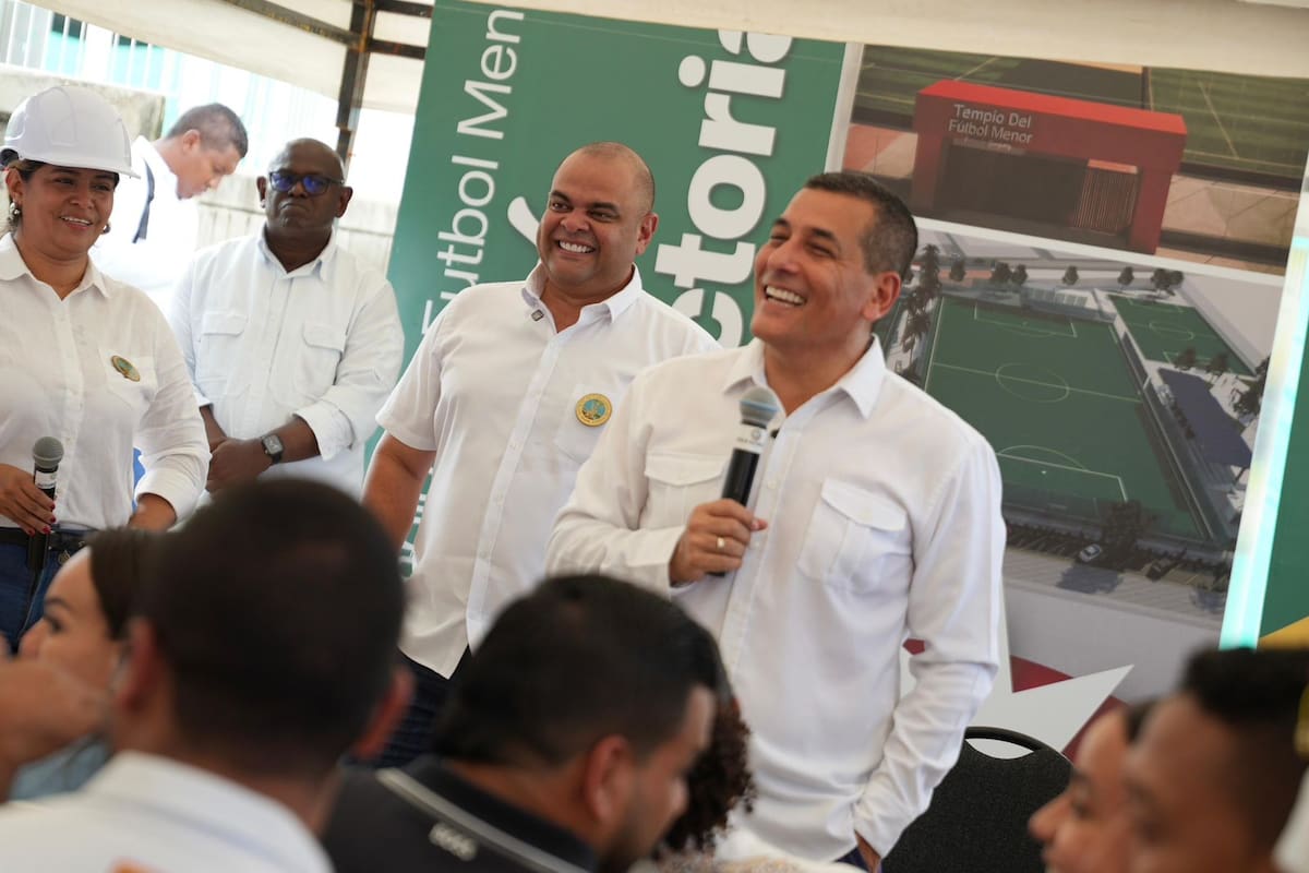 Dumek Turbay, alcalde de Cartagena, y Campo Elías Therán Jr, director del Ider, dos profundos conocedores del deporte. //CORTESÍA