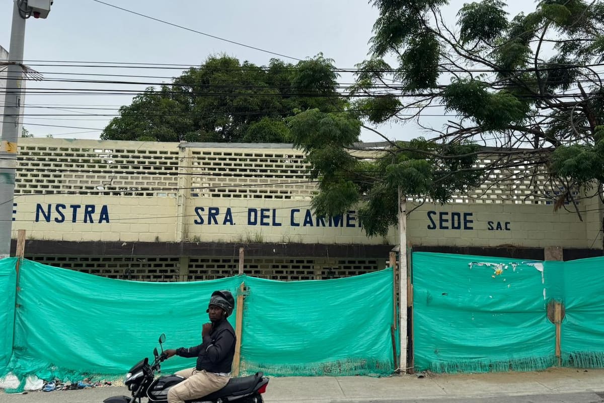 Empiezan obras de rehabilitación en sede del colegio Nuestra Señora del Carmen