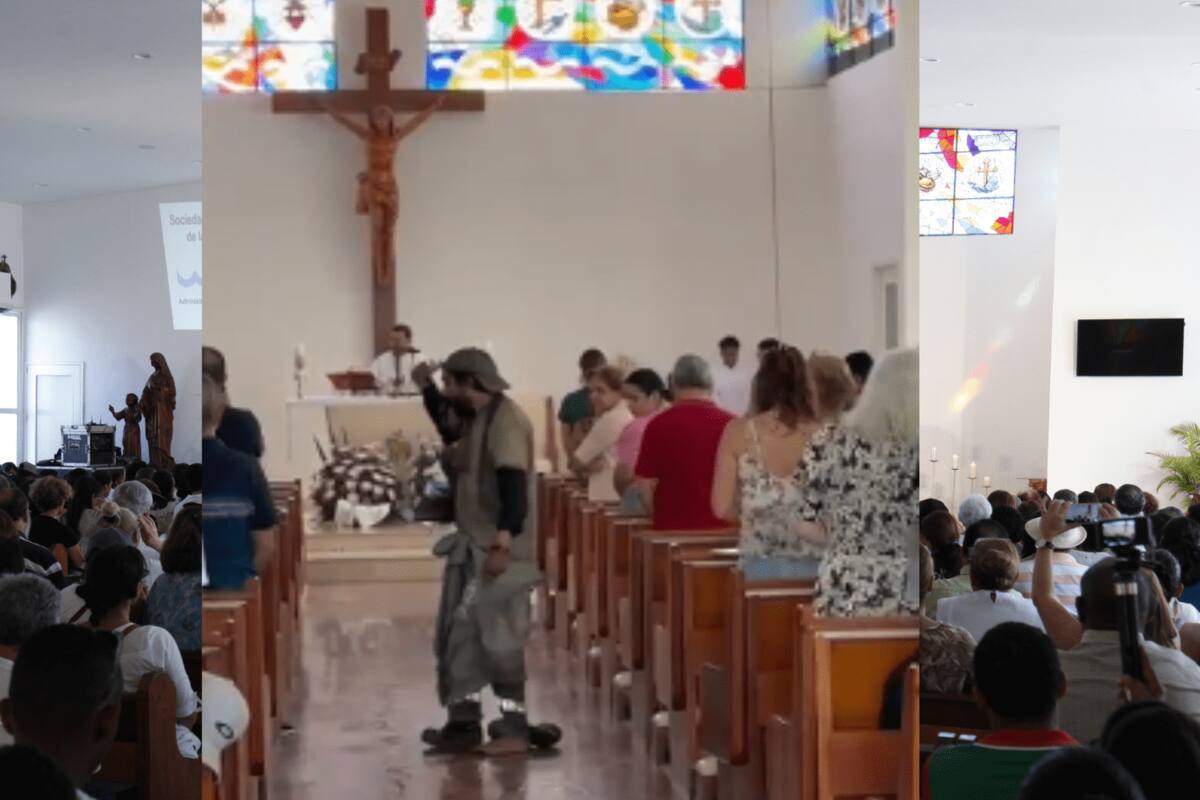Feligreses de Crespo: atemorizados ante la presencia de indigente con trastornos