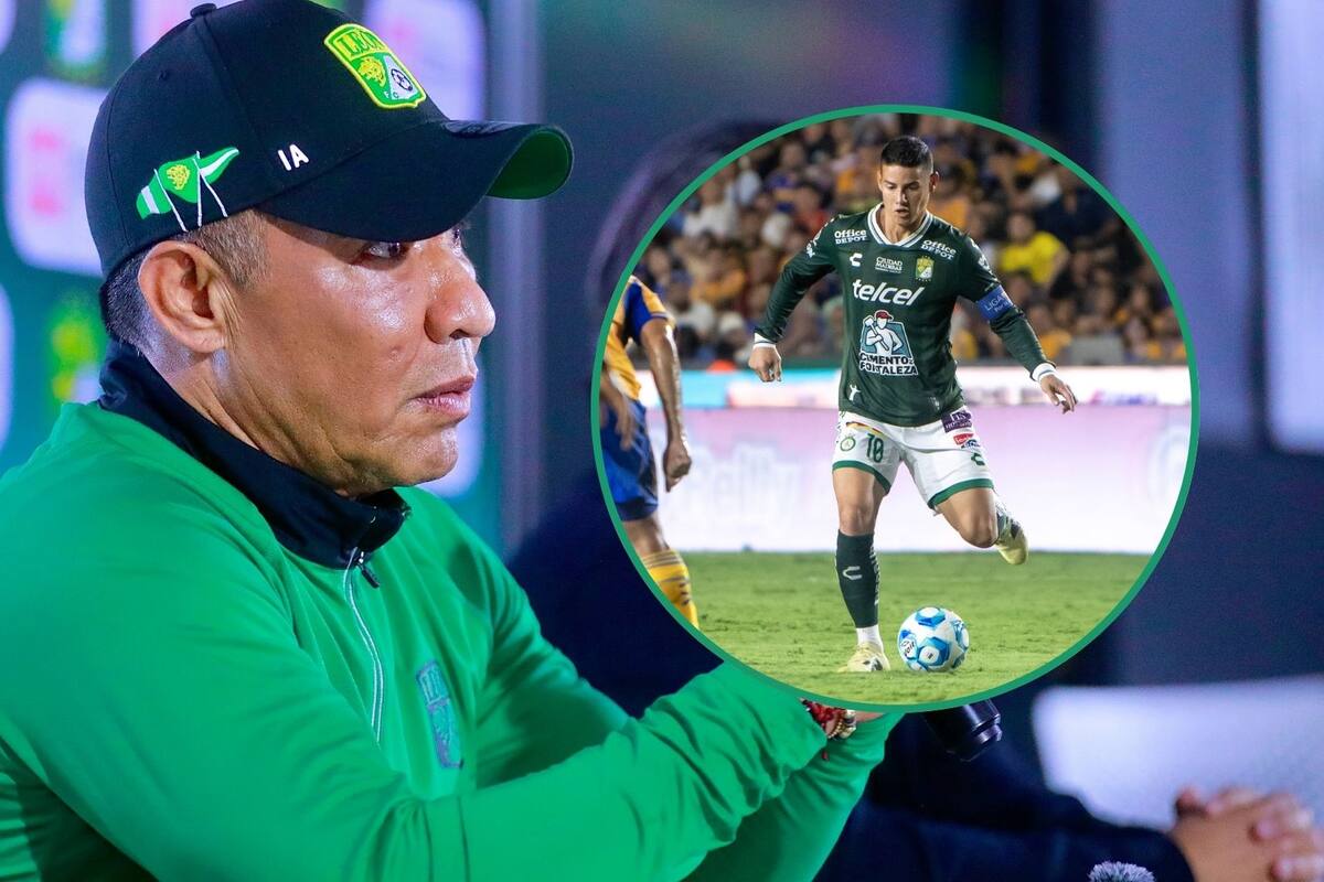 Nuevo entrenador de León le hizo importante promesa a James Rodríguez