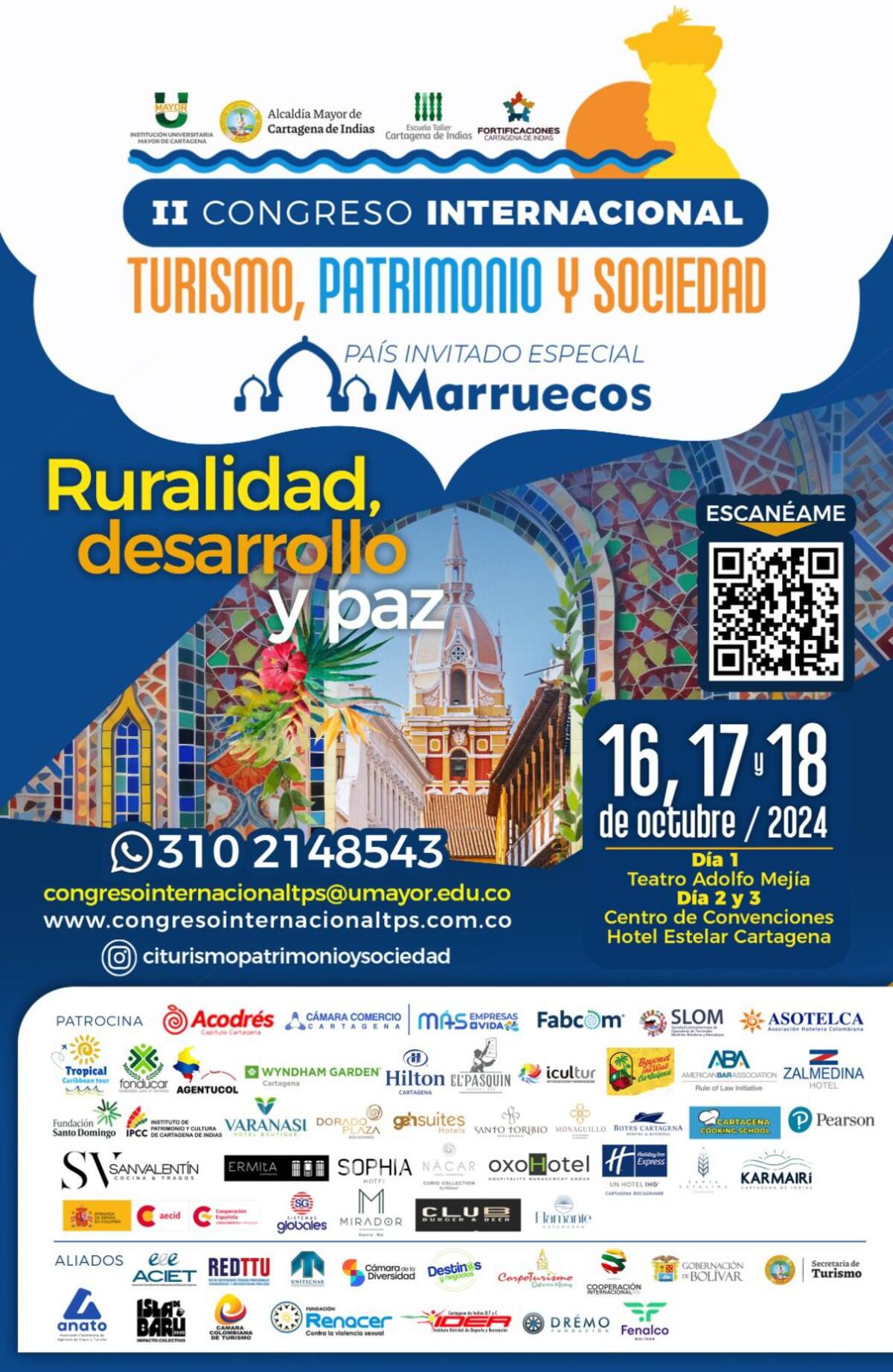 II Congreso Internacional de Turismo, Patrimonio y Sociedad.//Foto: cortesía