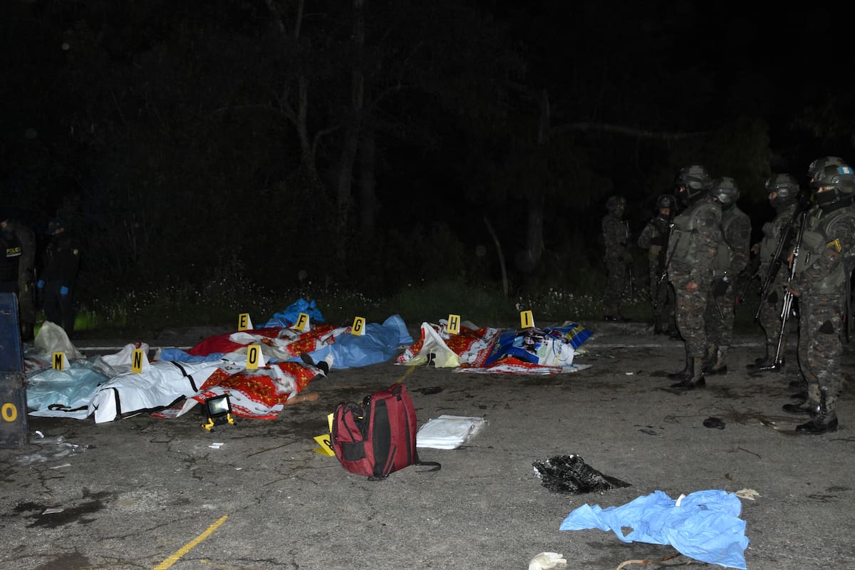Cuatro menores entre las víctimas del fatal accidente de un equipo de baloncesto
