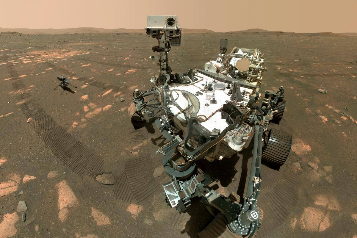 El robot Perseverance de la NASA recoge la primera muestra de Marte