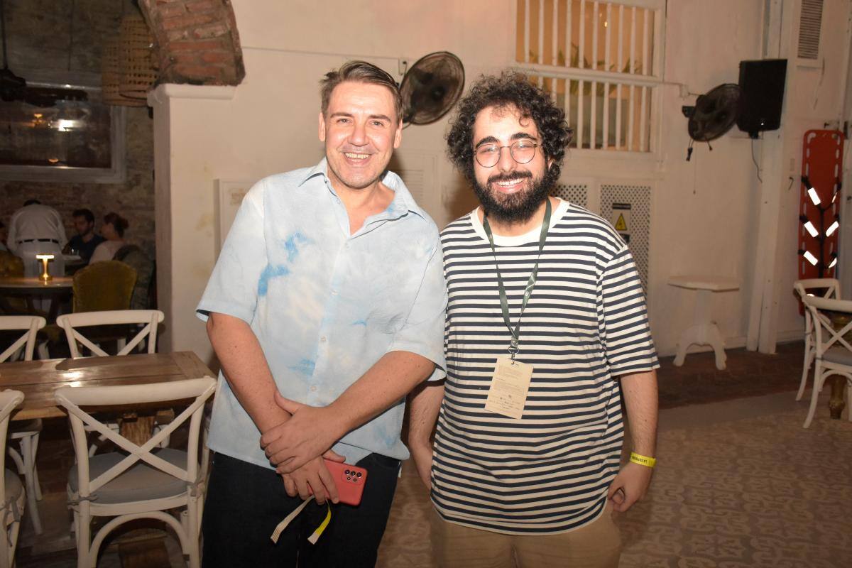 Cosimo Santoro y Jonas Chadarevian.