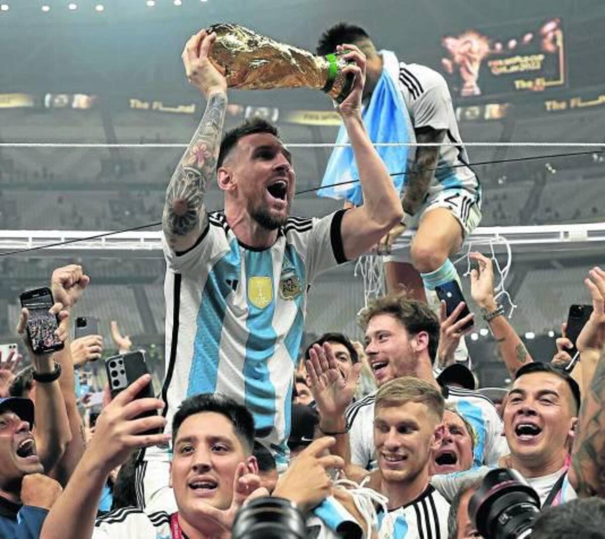 Lionel Messi ganó el Mundial en el año 2022 con Argentina. //Archivo
