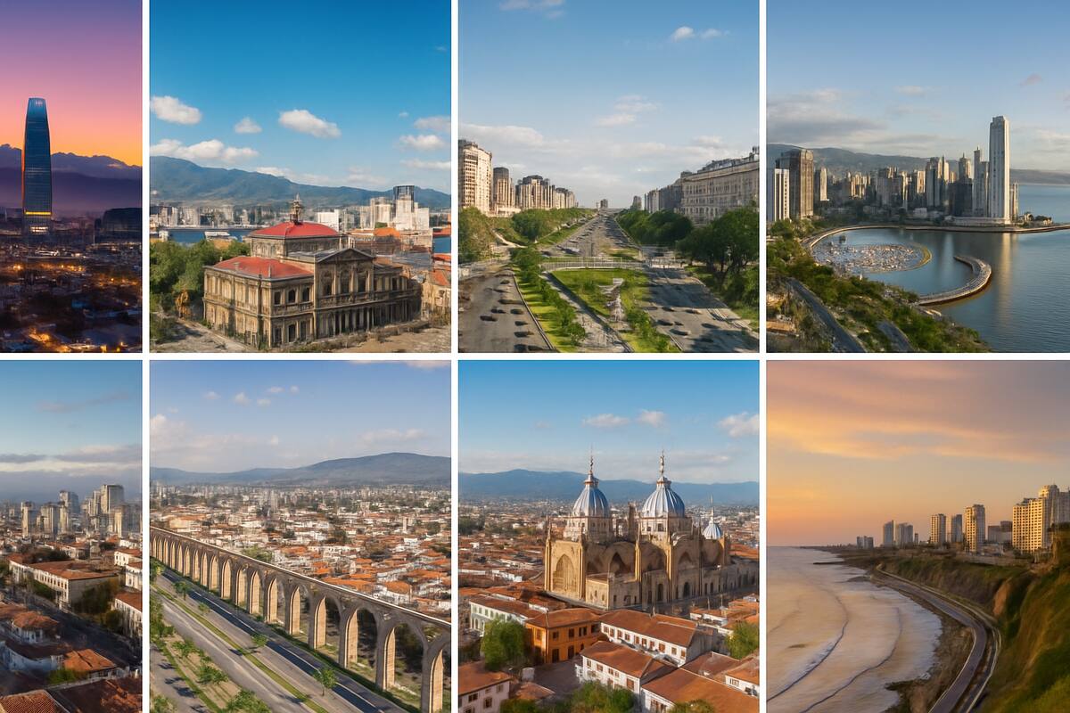 Las 10 mejores ciudades para vivir en Latinoamérica, según la IA
