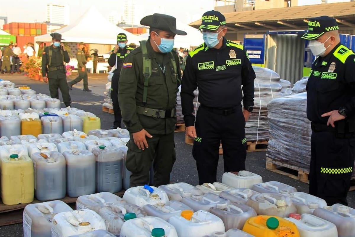 Incautan 1,5 toneladas de cocaína en el suroeste de Colombia