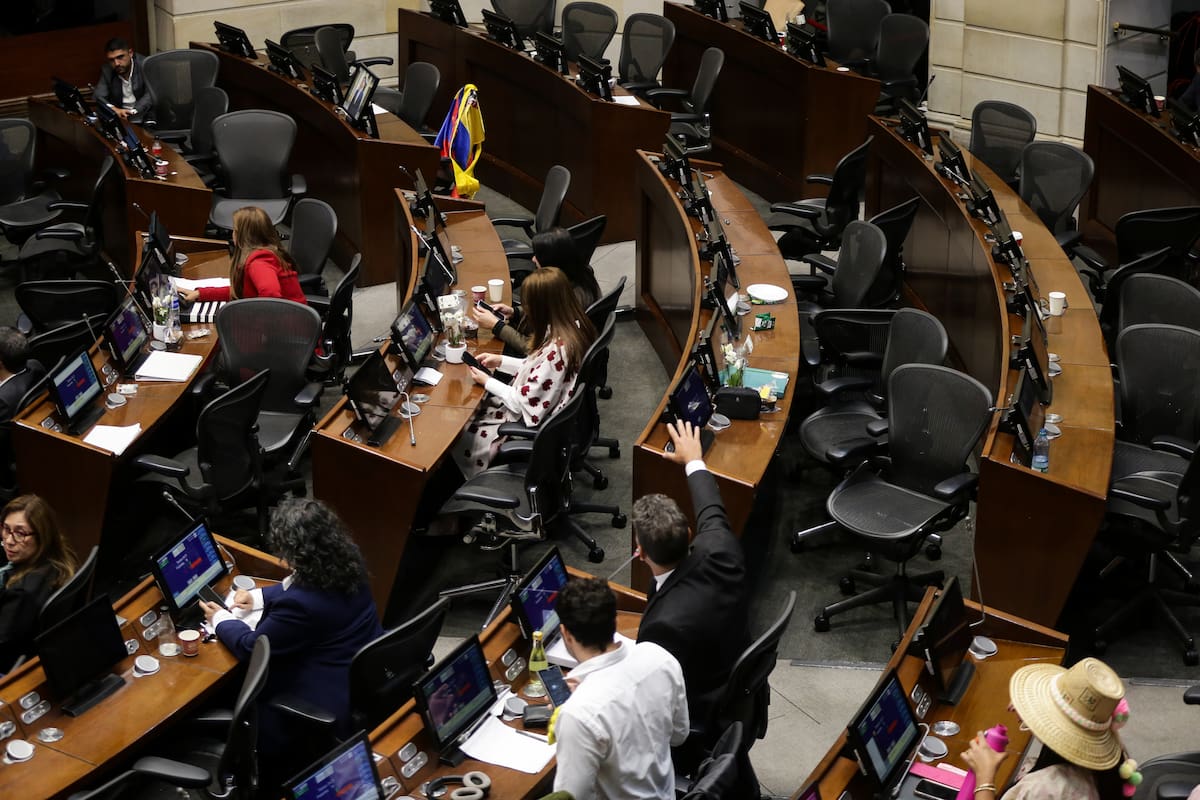 Imagen de referencia del Congreso de la República. // Colprensa - Catalina Olaya.