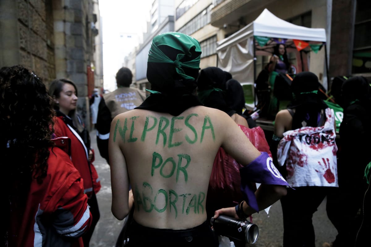 Imagen de referencia sobre el aborto. // Foto: Colprensa - Lina Gasca.