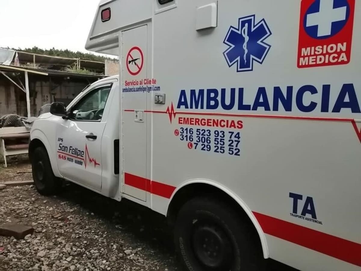 Imagen para ilustrar ambulancia. // Colprensa