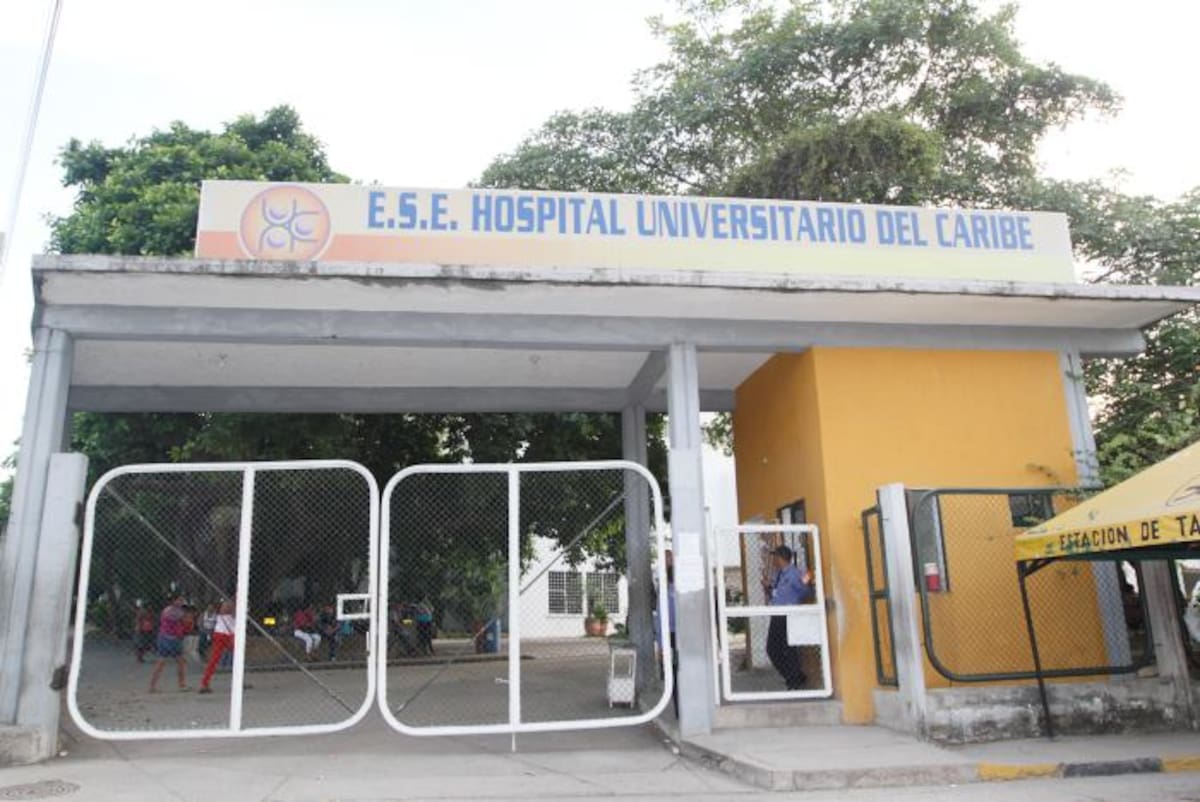 Hospital Universitario del Caribe, situado en el barrio Zaragocilla. JULIO CASTAÑO - EL UNIVERSAL