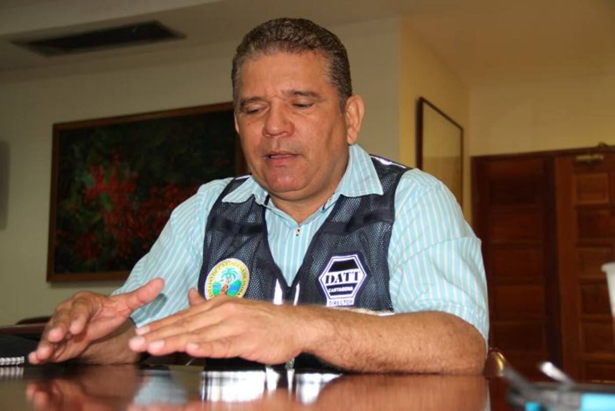 Edilberto Mendoza, director del DATT. EL UNIVERSAL