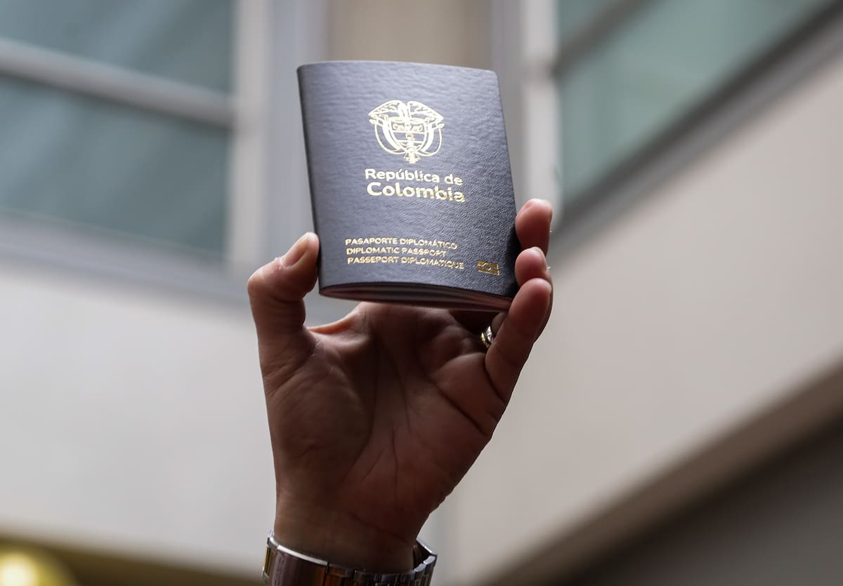 Bogotá. Nuevo modelo de pasaporte .(Colprensa - Catalina Olaya)