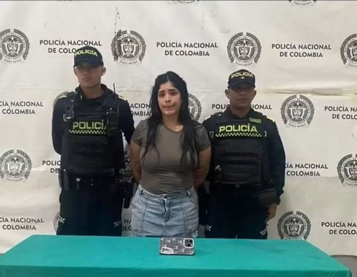 Imputaron a alias ‘Lucía’, señalado de atentado a 2 funcionarios del Inpec. // Foto: Policía Nacional