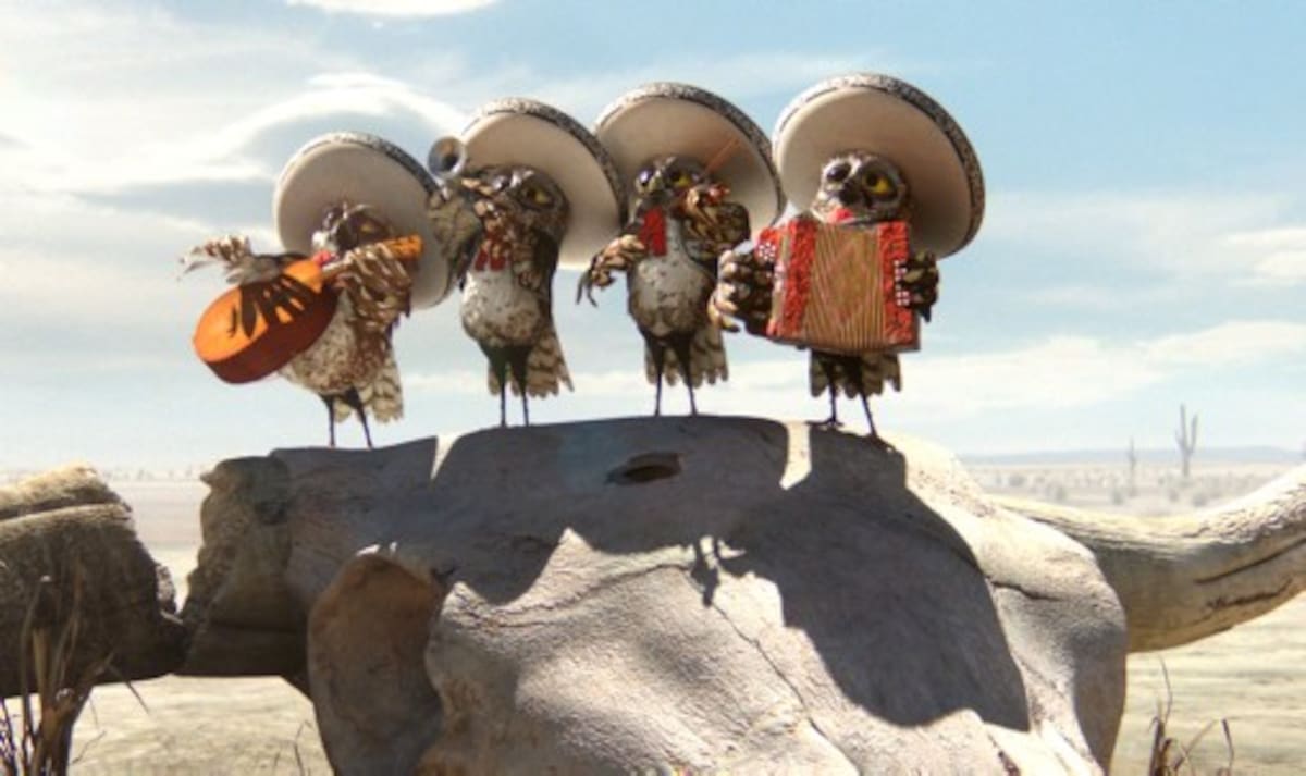 Lechuzas mariachis narran aventuras de “Rango”