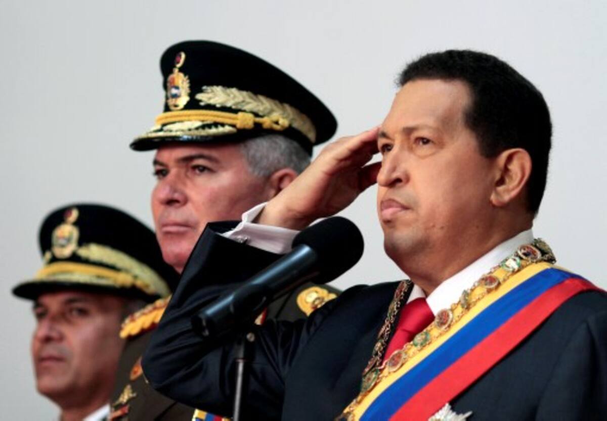 El presidente Hugo Chávez no pudo participar de las celebraciones de la Independencia venezolana debido a su estado de salud. AP STR