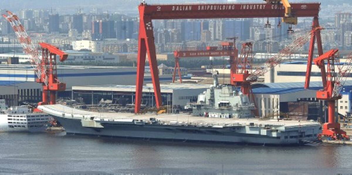 China afirma que la nave será destinada para investigación y entrenamiento. AP