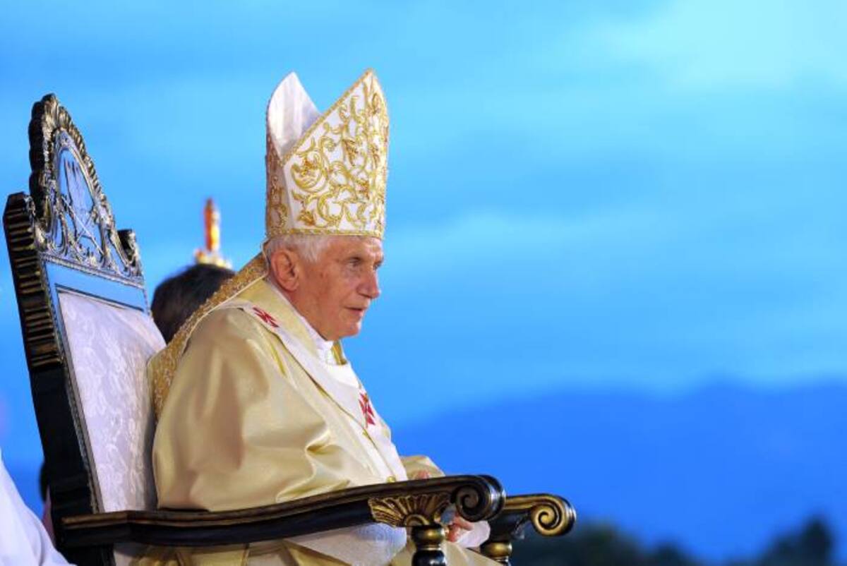 Papa Benedicto XVI. AP
