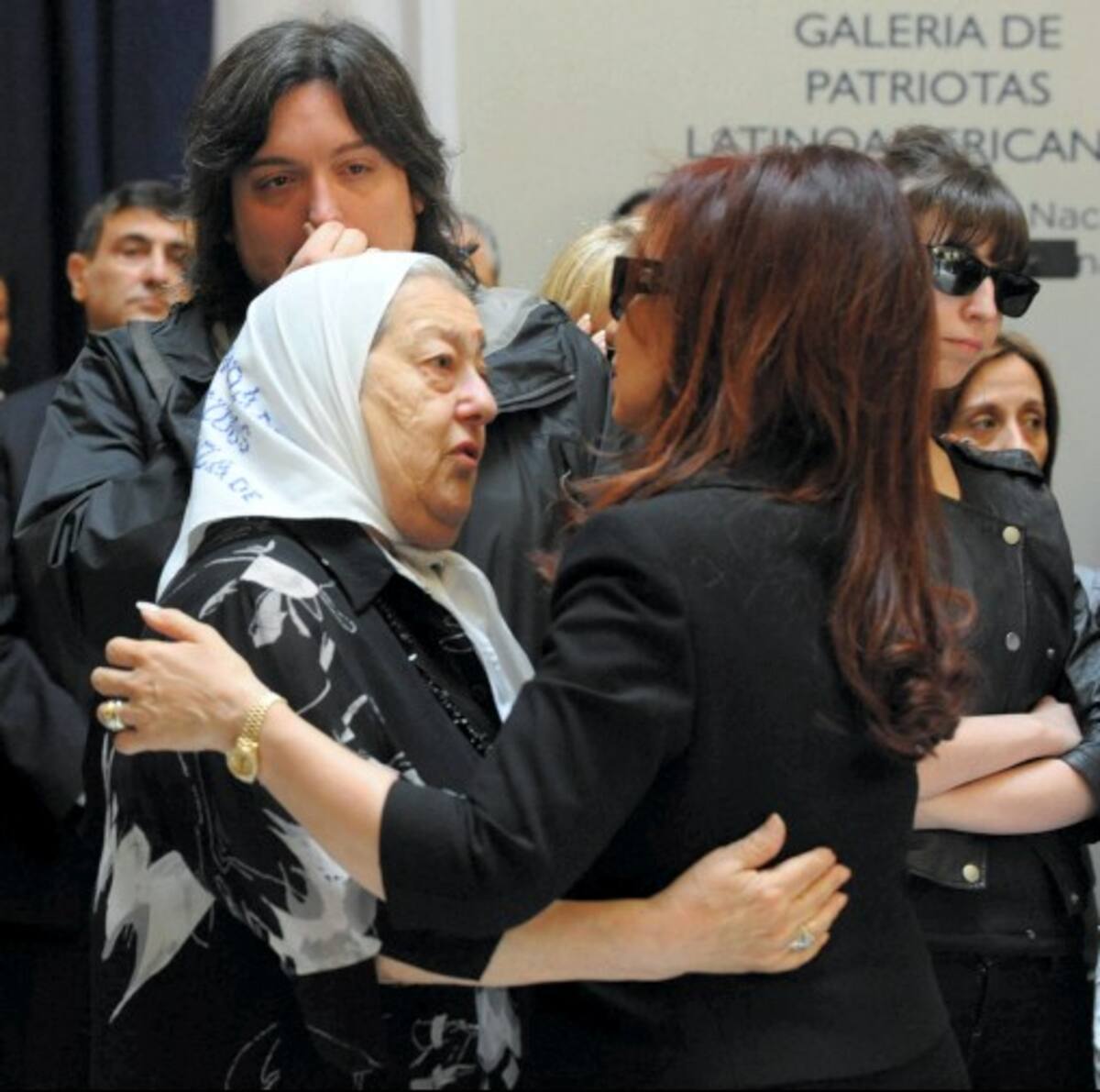 Hebe de Bonafini, presidenta de Madres Plaza de Mayo. AP
