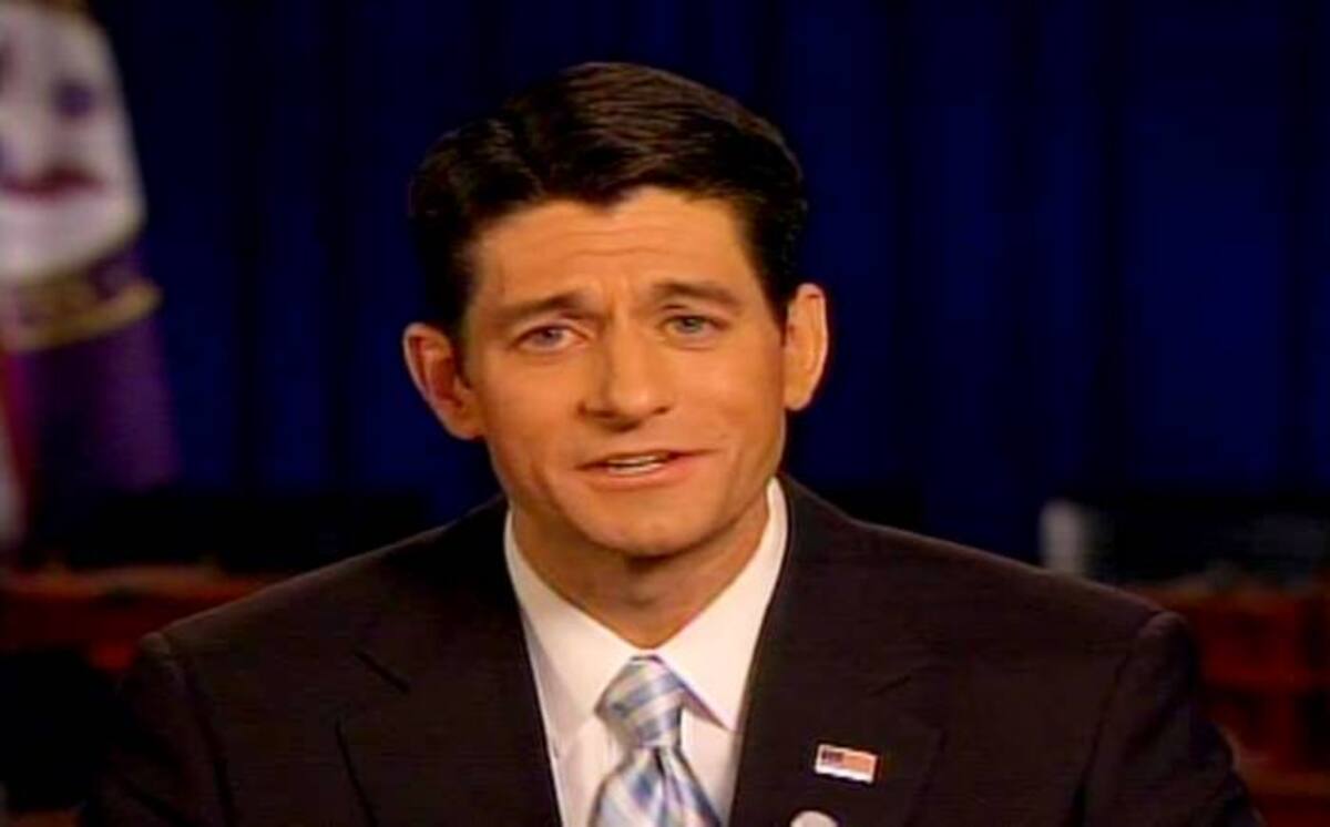 El republicano Paul Ryan AP
