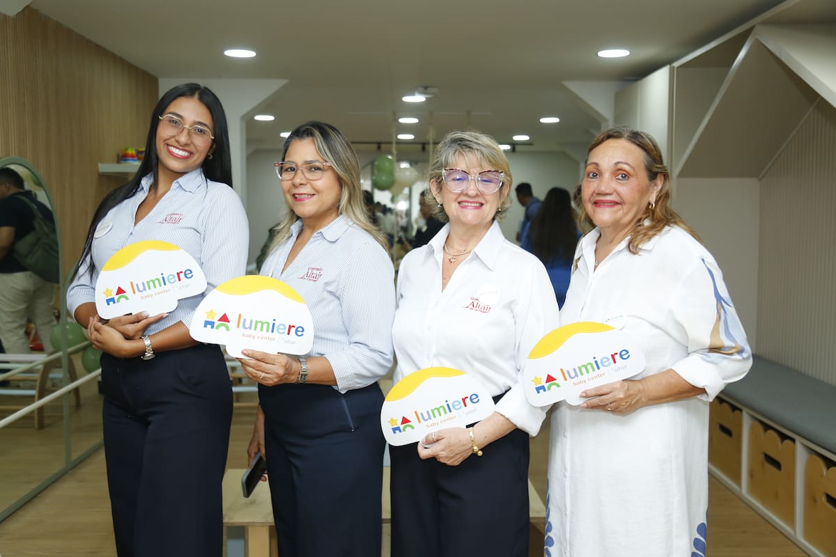 Catherine Siachoque, Josefa Aguilar, Patricia Carvajal y Claudia Morales. //Fotos: Luis Eduardo Herrán - El Universal