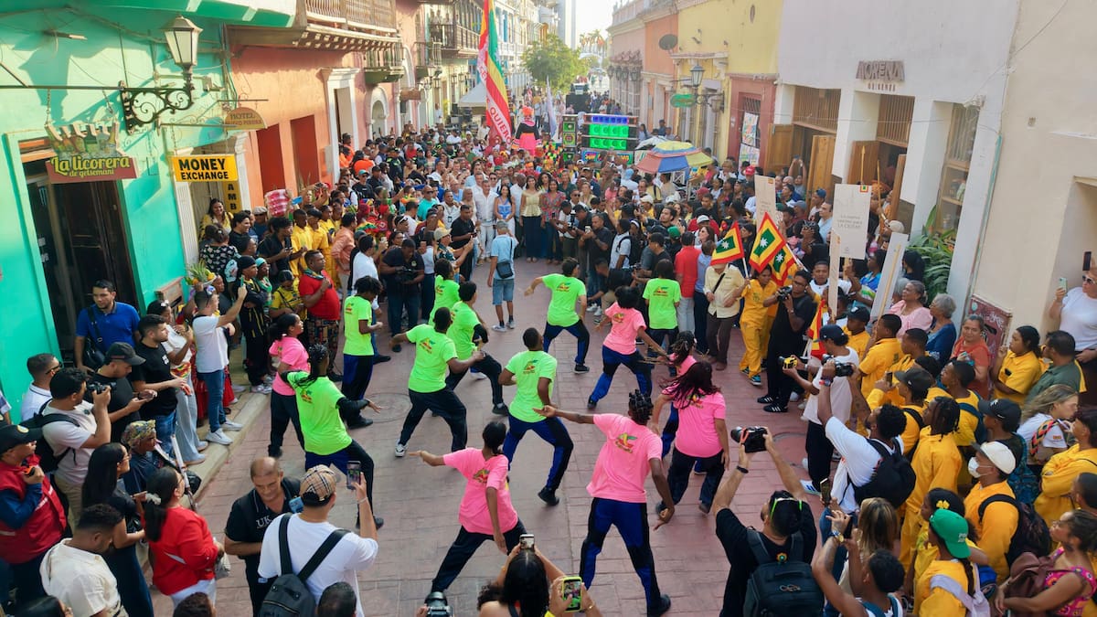 Inauguración de la Calle de la Media Luna. //Fotos: Cortesía Alcaldía de Cartagena.