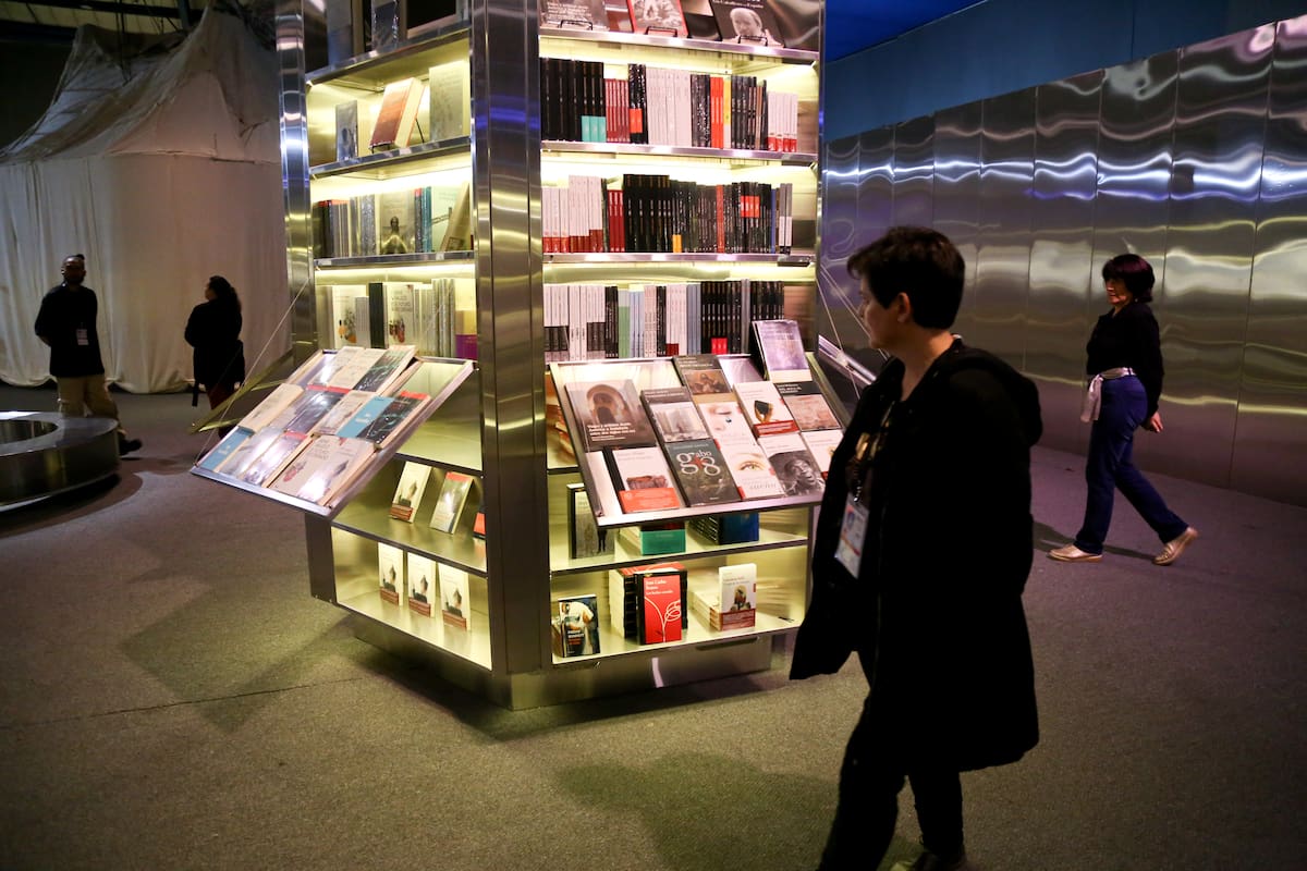 Bogotá. Abril 25 de 2025. En el centro de eventos de Corferias se llevó a cabo la inauguración de la edición 37 de la Feria Internacional del Libro de Bogota, que tiene como país invitado de honor a España. (Colprensa - Lina Gasca)