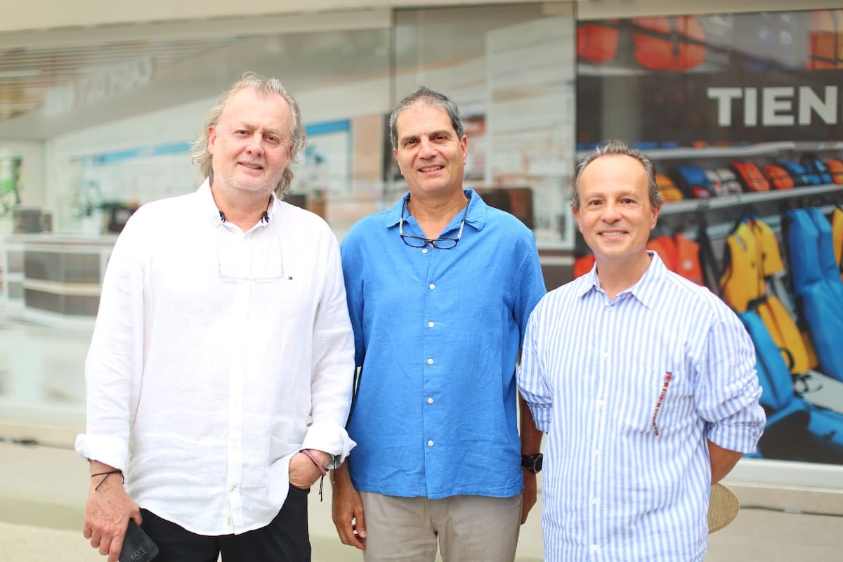 Jaime Villa, José Wills y Jorge Mora.