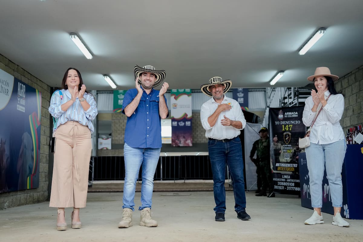 Inauguran AgroBolívar 2025 y centro agropecuario en Magangué