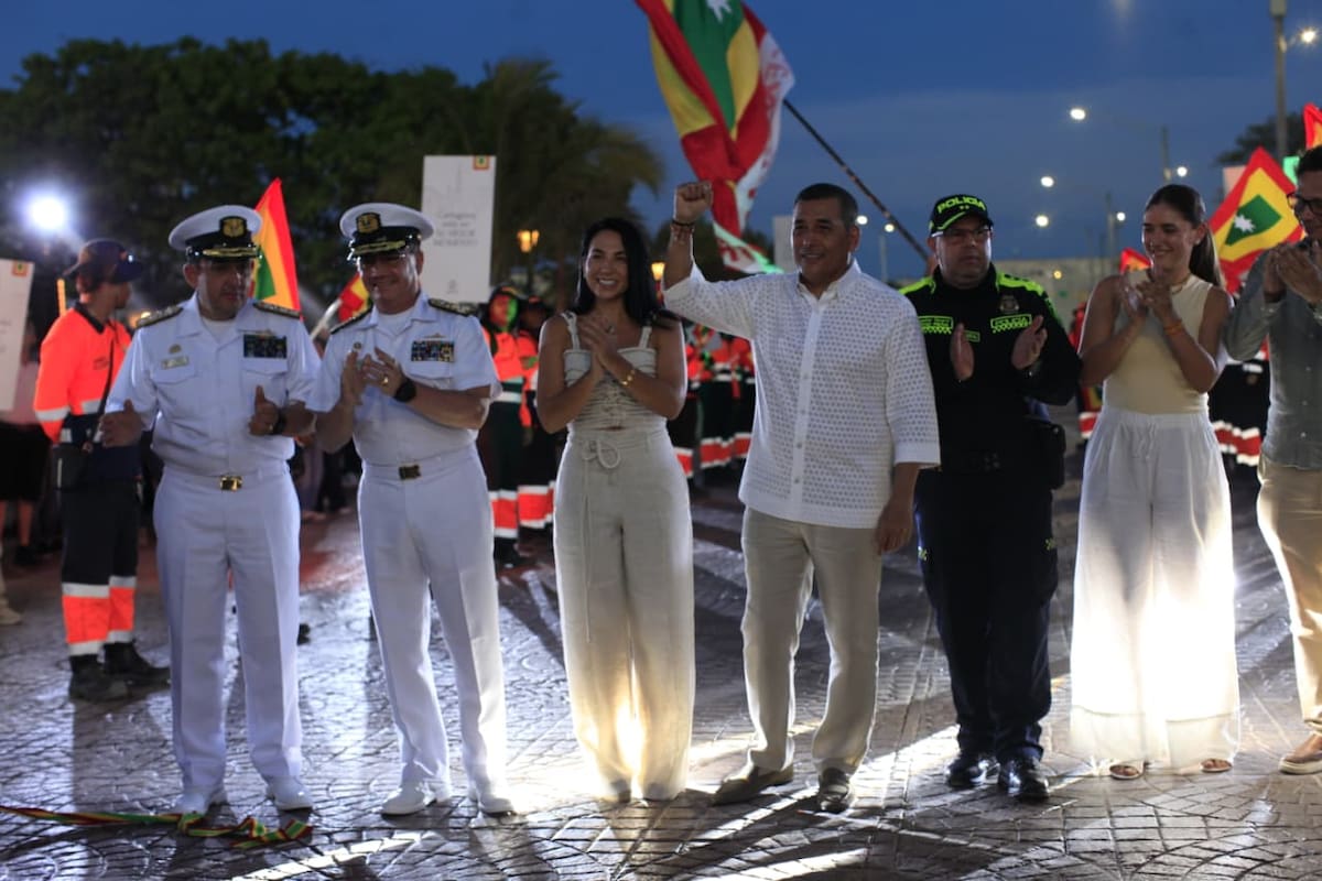 Alcaldía inaugura Corredor Histórico del Parque de la Marina en Cartagena