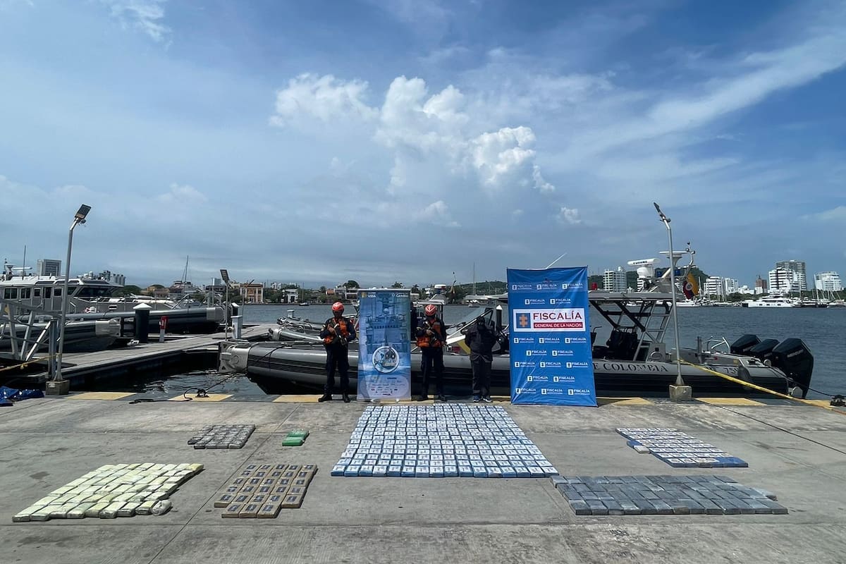 Cartagena: Armada halló 460 kilos de cocaína en buque que iba a Centroamérica