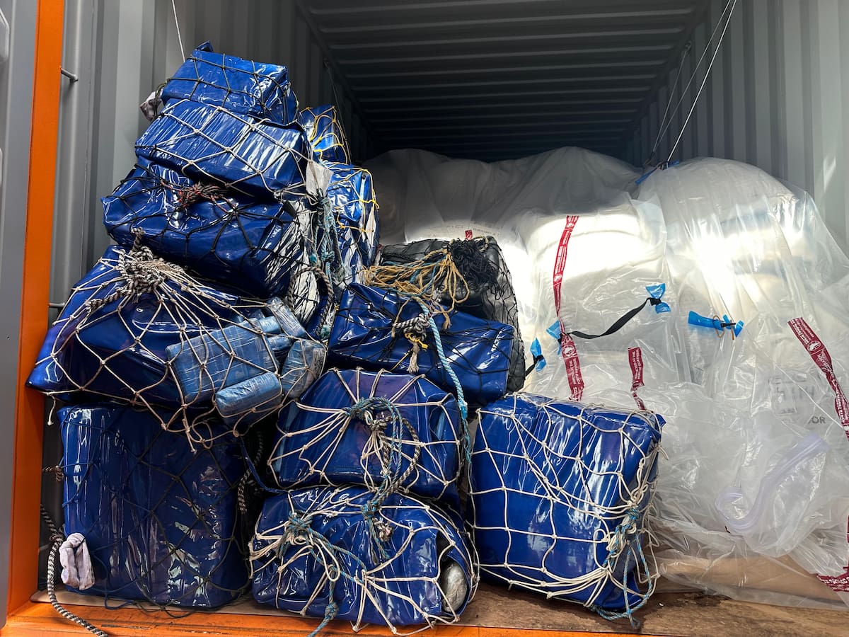 El cargamento tendría un costo superior a los 15 millones de dólares en el mercado ilegal internacional.