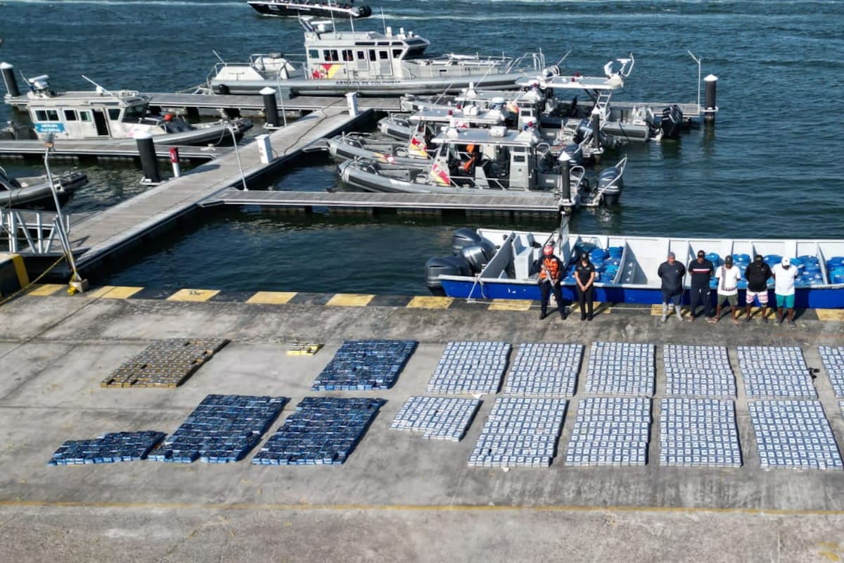 Video: Armada incauta 4 toneladas de cocaína cerca a Cartagena