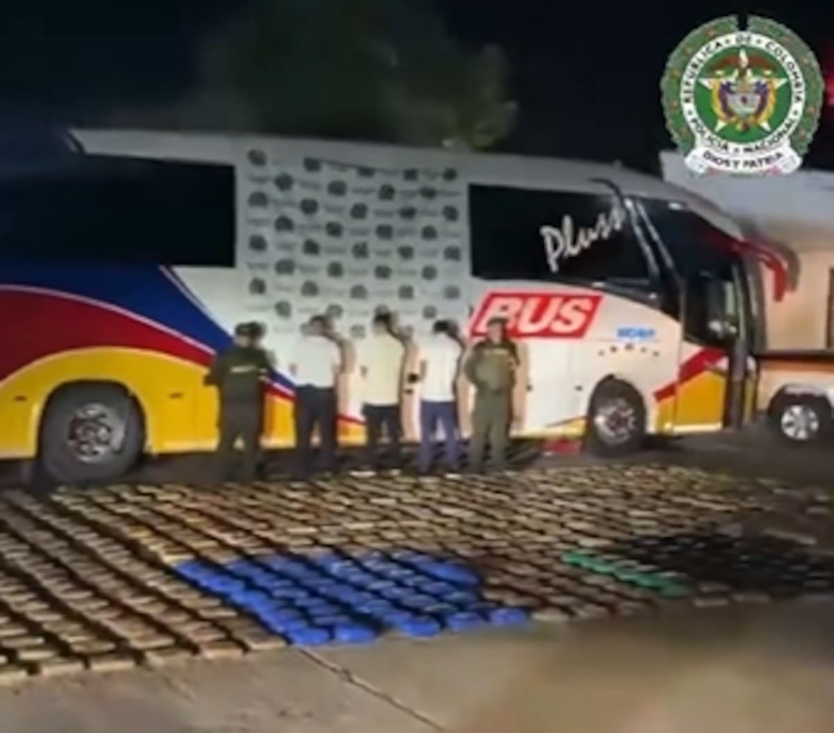 Incautación en La Guajira. // Foto: captura de video