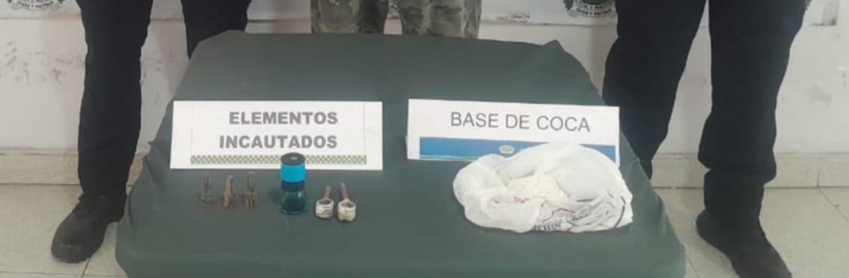 Incautación en Magangué - Bolívar . // Foto: Policía de Bolívar