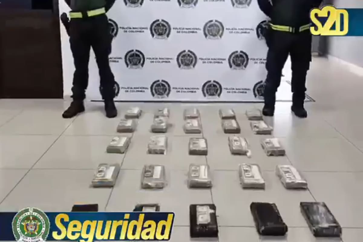 Incautan 62 kilos de droga: iba oculta en sistema de refrigeración hacía bélgica