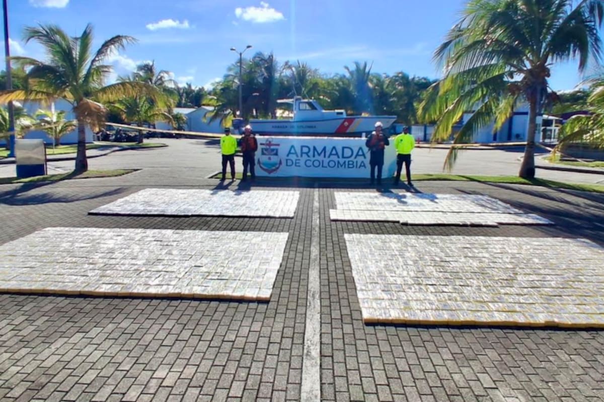 Video: incautan más de una tonelada de droga escondida en cajas de ladrillos