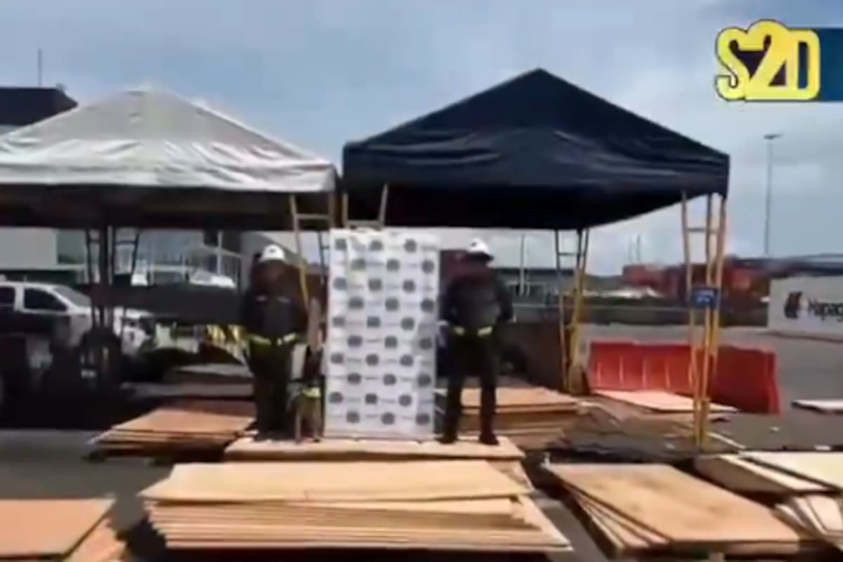 Incautan 2,5 toneladas de droga en el Puerto de Cartagena: iba en láminas de tríplex