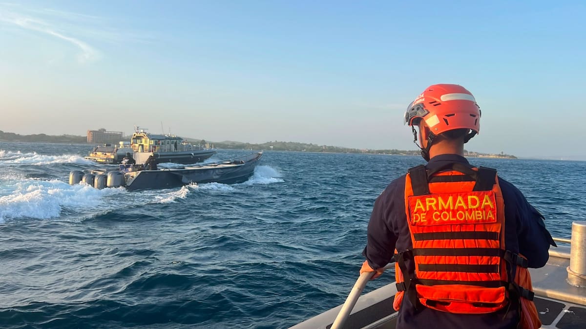 Incautan más de 3.100 kilos de cocaína que iban rumbo a Centroamérica. // Foto: Armada Nacional