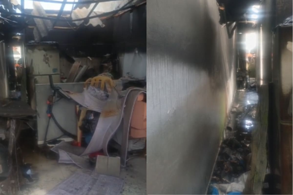 Familia pide ayuda luego de que un incendio destruyera su vivienda en Cartagena